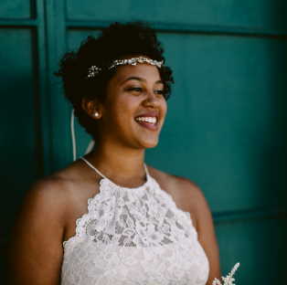 Curly Updo Bun